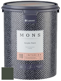 MONS INTERIOR PAINT – 100% акриловая глубоко матовая краска, 3% блеска цвет NCS S 8010-G30Y 