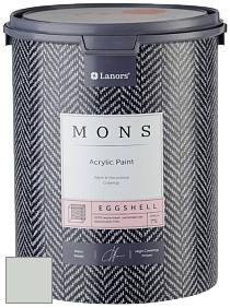 MONS EGGSHELL PAINT – 100% акриловая шелковисто-матовая краска, 7 % блеска цвет NCS S 1505-G20Y 