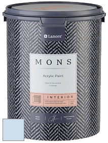 MONS INTERIOR PAINT – 100% акриловая глубоко матовая краска, 3% блеска цвет NCS S 0515-R80B 