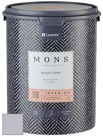 MONS INTERIOR PAINT – 100% акриловая глубоко матовая краска, 3% блеска цвет NCS S 2010-R60B 