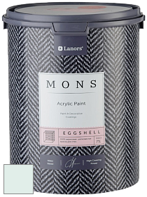 MONS EGGSHELL PAINT – 100% акриловая шелковисто-матовая краска, 7 % блеска цвет NCS S 0507-B80G 