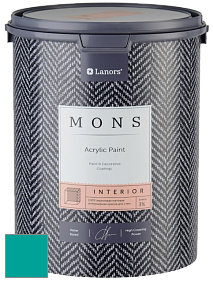 MONS INTERIOR PAINT – 100% акриловая глубоко матовая краска, 3% блеска цвет NCS S 2060-B50G 