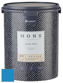 MONS CEILING PAINT – Aбсолютно матовая потолочная краска, 2% блеска цвет NCS S 2060-R90B 