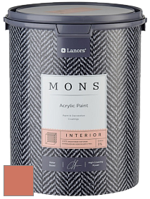 MONS INTERIOR PAINT – 100% акриловая глубоко матовая краска, 3% блеска цвет NCS S 2050-Y70R 