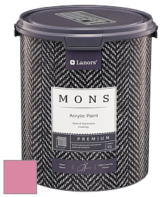 MONS PREMIUM PAINT – 100% акриловая интерьерная краска с шелковистым матовым блеском цвет NCS S 1050-R20B 