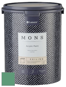 MONS CEILING PAINT – Aбсолютно матовая потолочная краска, 2% блеска цвет NCS S 3040-G 