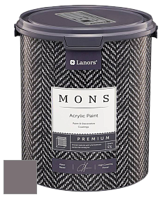 MONS PREMIUM PAINT – 100% акриловая интерьерная краска с шелковистым матовым блеском цвет NCS S 6005-R20B 