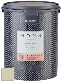 MONS INTERIOR PAINT – 100% акриловая глубоко матовая краска, 3% блеска цвет MONS 42 Олива