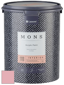 MONS INTERIOR PAINT – 100% акриловая глубоко матовая краска, 3% блеска цвет NCS S 1030-R10B 
