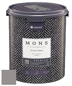 MONS PREMIUM PAINT – 100% акриловая интерьерная краска с шелковистым матовым блеском цвет NCS S 4502-Y80R 