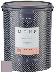 MONS INTERIOR PAINT – 100% акриловая глубоко матовая краска, 3% блеска цвет NCS S 3010-R30B 