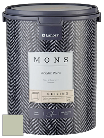 MONS CEILING PAINT – Aбсолютно матовая потолочная краска, 2% блеска цвет NCS S 2010-G50Y 