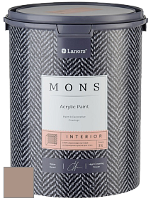 MONS INTERIOR PAINT – 100% акриловая глубоко матовая краска, 3% блеска цвет NCS S 4010-Y50R 