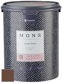 MONS EGGSHELL PAINT – 100% акриловая шелковисто-матовая краска, 7 % блеска цвет NCS S 7020-Y60R 
