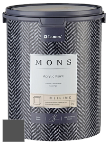 MONS CEILING PAINT – Aбсолютно матовая потолочная краска, 2% блеска цвет MONS 90 Камень