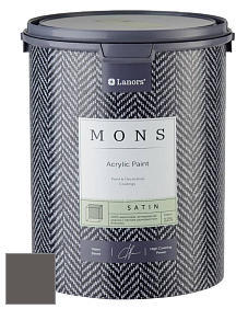 MONS SATIN PAINT – 100% акриловая полуматовая краска, 12% блеска цвет MONS 133 Смятение