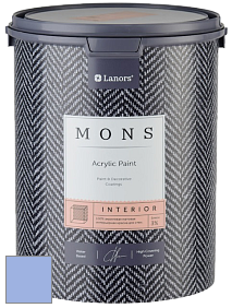 MONS INTERIOR PAINT – 100% акриловая глубоко матовая краска, 3% блеска цвет NCS S 1040-R70B 