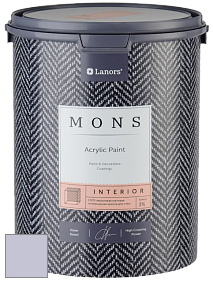 MONS INTERIOR PAINT – 100% акриловая глубоко матовая краска, 3% блеска цвет NCS S 1515-R60B 
