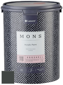 MONS EGGSHELL PAINT – 100% акриловая шелковисто-матовая краска, 7 % блеска цвет NCS S 8502-G 