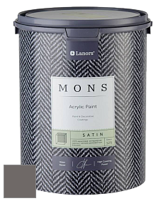MONS SATIN PAINT – 100% акриловая полуматовая краска, 12% блеска цвет NCS S 6502-Y80R 