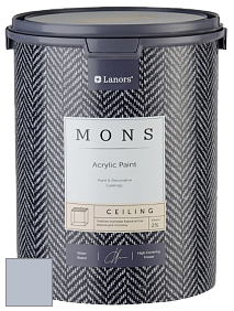 MONS CEILING PAINT – Aбсолютно матовая потолочная краска, 2% блеска цвет NCS S 2010-R70B 