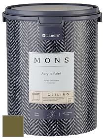 MONS CEILING PAINT – Aбсолютно матовая потолочная краска, 2% блеска цвет NCS S 5540-G70Y 