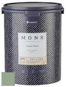 MONS CEILING PAINT – Aбсолютно матовая потолочная краска, 2% блеска цвет NCS S 3020-G20Y 