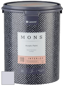 MONS INTERIOR PAINT – 100% акриловая глубоко матовая краска, 3% блеска цвет NCS S 1010-R60B 