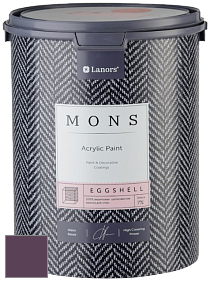 MONS EGGSHELL PAINT – 100% акриловая шелковисто-матовая краска, 7 % блеска цвет NCS S 6030-R40B 