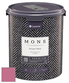MONS PREMIUM PAINT – 100% акриловая интерьерная краска с шелковистым матовым блеском цвет NCS S 2050-R20B 