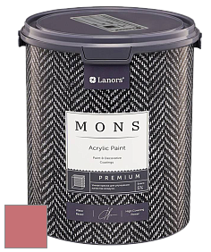 MONS PREMIUM PAINT – 100% акриловая интерьерная краска с шелковистым матовым блеском цвет NCS S 2050-R 