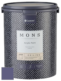 MONS CEILING PAINT – Aбсолютно матовая потолочная краска, 2% блеска цвет NCS S 5030-R60B 