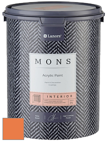 MONS INTERIOR PAINT – 100% акриловая глубоко матовая краска, 3% блеска цвет NCS S 1070-Y50R 