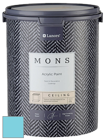 MONS CEILING PAINT – Aбсолютно матовая потолочная краска, 2% блеска цвет NCS S 0540-B10G 