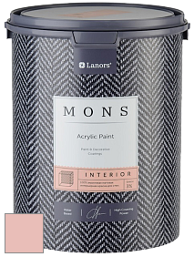 MONS INTERIOR PAINT – 100% акриловая глубоко матовая краска, 3% блеска цвет NCS S 1020-Y90R 