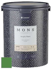 MONS CEILING PAINT – Aбсолютно матовая потолочная краска, 2% блеска цвет NCS S 3060-G20Y 