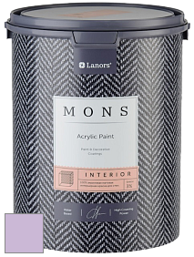 MONS INTERIOR PAINT – 100% акриловая глубоко матовая краска, 3% блеска цвет NCS S 1030-R50B 
