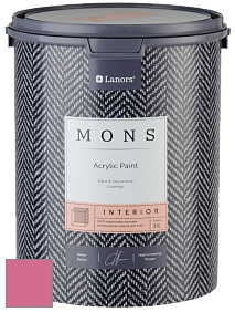 MONS INTERIOR PAINT – 100% акриловая глубоко матовая краска, 3% блеска цвет NCS S 1060-R20B 