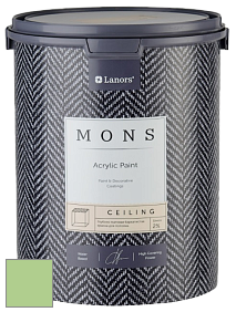 MONS CEILING PAINT – Aбсолютно матовая потолочная краска, 2% блеска цвет NCS S 1040-G30Y 