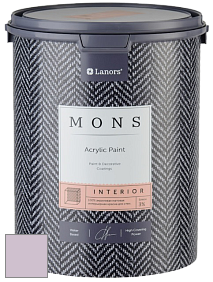 MONS INTERIOR PAINT – 100% акриловая глубоко матовая краска, 3% блеска цвет NCS S 1515-R40B 