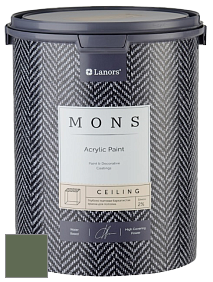 MONS CEILING PAINT – Aбсолютно матовая потолочная краска, 2% блеска цвет NCS S 6020-G30Y 