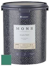 MONS CEILING PAINT – Aбсолютно матовая потолочная краска, 2% блеска цвет NCS S 4040-B90G 