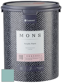 MONS EGGSHELL PAINT – 100% акриловая шелковисто-матовая краска, 7 % блеска цвет NCS S 2020-B50G 