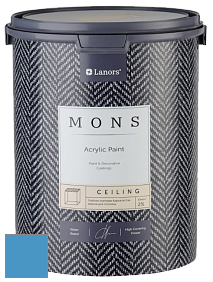 MONS CEILING PAINT – Aбсолютно матовая потолочная краска, 2% блеска цвет NCS S 2050-R90B 