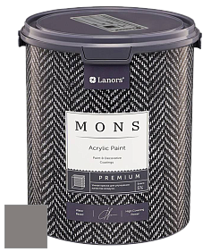 MONS PREMIUM PAINT – 100% акриловая интерьерная краска с шелковистым матовым блеском цвет NCS S 5502-Y80R 