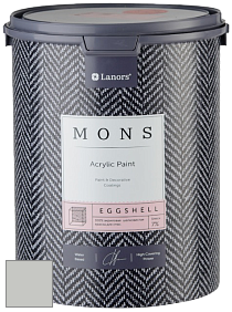 MONS EGGSHELL PAINT – 100% акриловая шелковисто-матовая краска, 7 % блеска цвет NCS S 2002-G50Y 