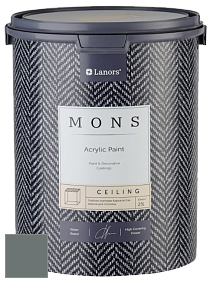 MONS CEILING PAINT – Aбсолютно матовая потолочная краска, 2% блеска цвет NCS S 6005-B50G 