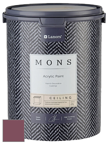 MONS CEILING PAINT – Aбсолютно матовая потолочная краска, 2% блеска цвет NCS S 5030-R20B 