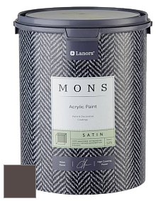 MONS SATIN PAINT – 100% акриловая полуматовая краска, 12% блеска цвет NCS S 8005-Y80R 