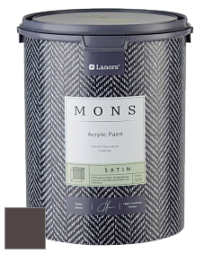 MONS SATIN PAINT – 100% акриловая полуматовая краска, 12% блеска цвет NCS S 8005-R 